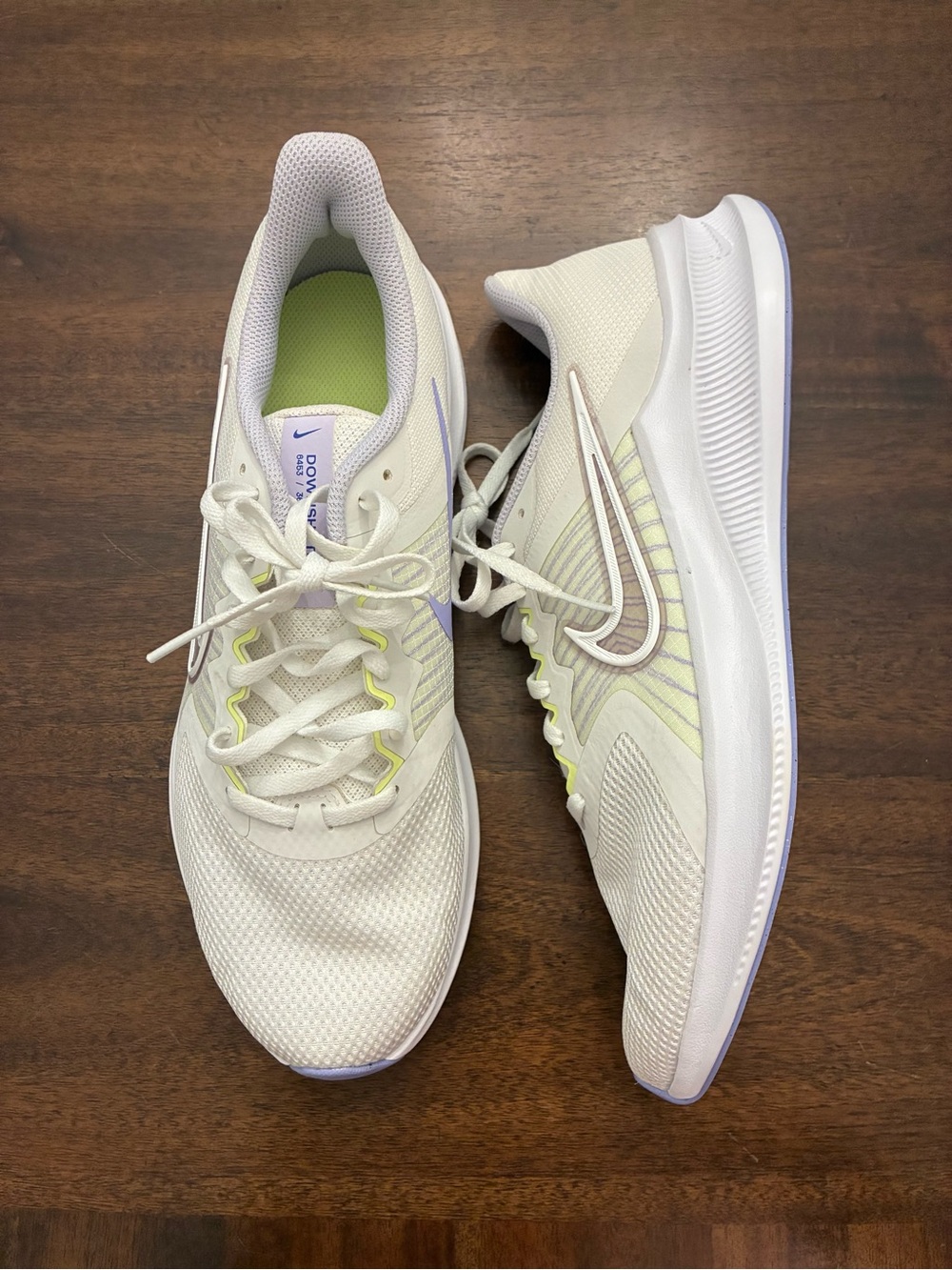 Nike Downshifter 11 Shoes Women’s 12 Summit White Lime Ice Sneakers